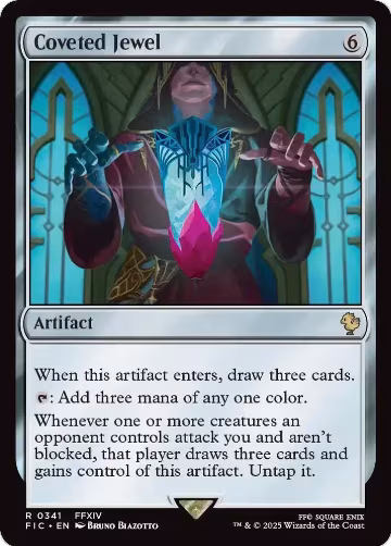 Coveted Jewel (Surge Foil) (341), Commander: FINAL FANTASY — Magic card price