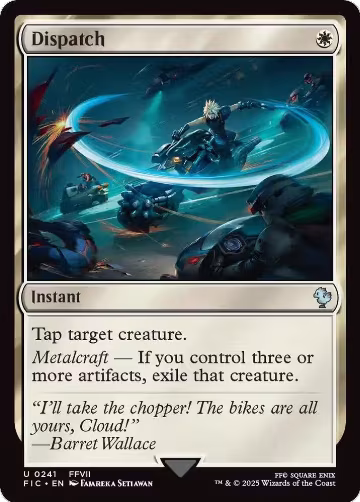 Dispatch (Surge Foil) (241), Commander: FINAL FANTASY — Magic card price