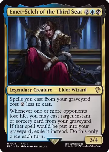Emet-Selch of the Third Seat (Surge Foil) (81), Commander: FINAL FANTASY — Magic card price