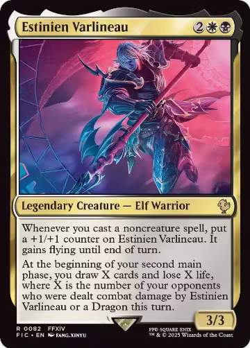 Estinien Varlineau (Surge Foil) (82), Commander: FINAL FANTASY — Magic card price