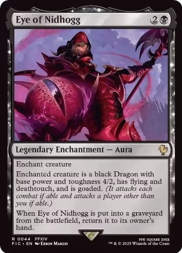 Eye of Nidhogg (Surge Foil) (44), Commander: FINAL FANTASY — Magic card price