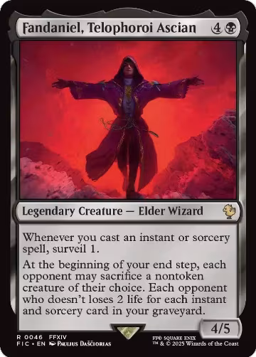 Fandaniel, Telophoroi Ascian (Surge Foil) (46), Commander: FINAL FANTASY — Magic card price