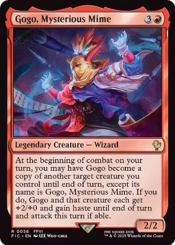 Gogo, Mysterious Mime (Surge Foil) (56), Commander: FINAL FANTASY — Magic card price