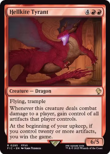 Hellkite Tyrant (Surge Foil) (295), Commander: FINAL FANTASY — Magic card price