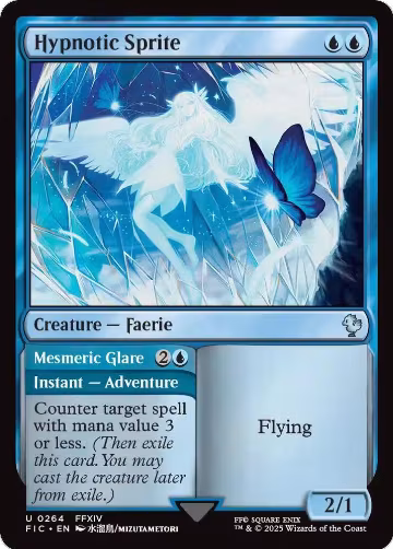 Hypnotic Sprite (Surge Foil) (264), Commander: FINAL FANTASY — Magic card price