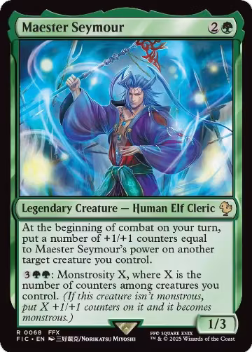 Maester Seymour (Surge Foil) (68), Commander: FINAL FANTASY — Magic card price