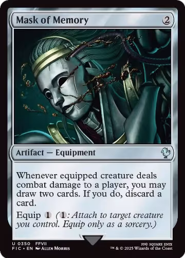 Mask of Memory (Surge Foil) (350), Commander: FINAL FANTASY — Magic card price