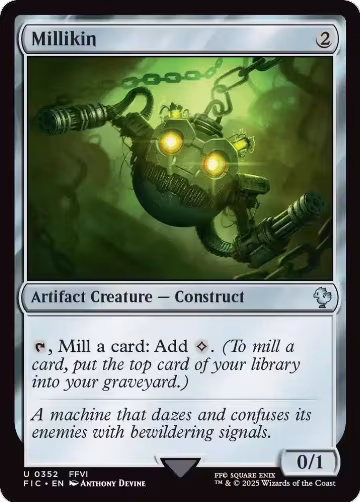 Millikin (Surge Foil) (352), Commander: FINAL FANTASY — Magic card price