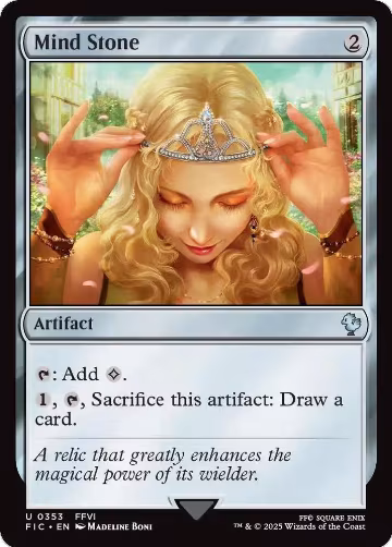 Mind Stone (Surge Foil) (353), Commander: FINAL FANTASY — Magic card price