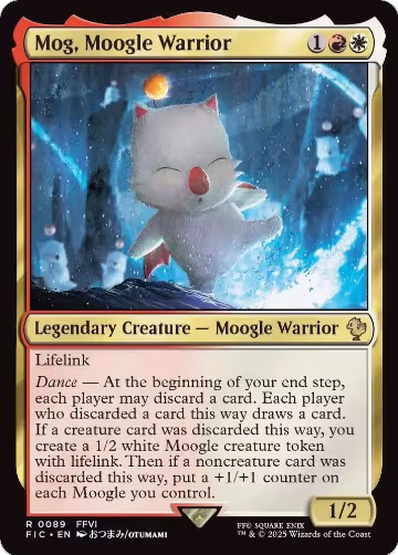 Mog, Moogle Warrior (Surge Foil) (89), Commander: FINAL FANTASY — Magic card price