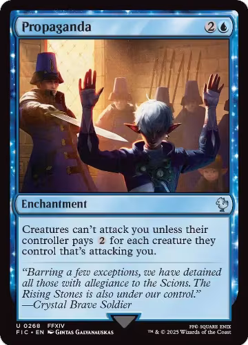 Propaganda (Surge Foil) (268), Commander: FINAL FANTASY — Magic card price