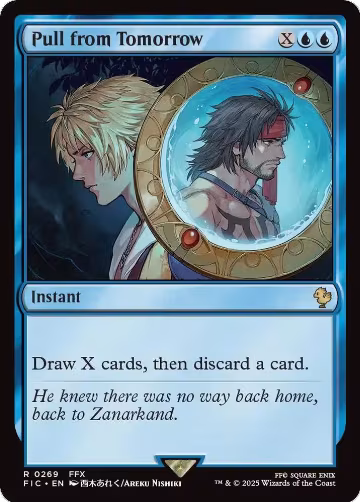 Pull from Tomorrow (Surge Foil) (269), Commander: FINAL FANTASY — Magic card price