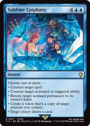 Sublime Epiphany (Surge Foil) (271), Commander: FINAL FANTASY — Magic card price