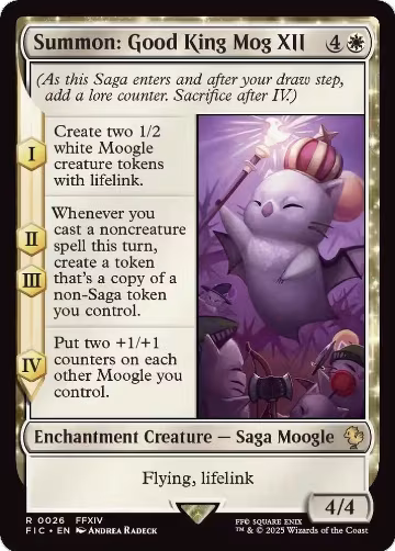 Summon: Good King Mog XII (Surge Foil) (26), Commander: FINAL FANTASY — Magic card price
