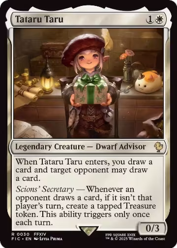 Tataru Taru (Surge Foil) (30), Commander: FINAL FANTASY — Magic card price