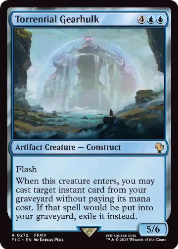 Torrential Gearhulk (Surge Foil) (272), Commander: FINAL FANTASY — Magic card price