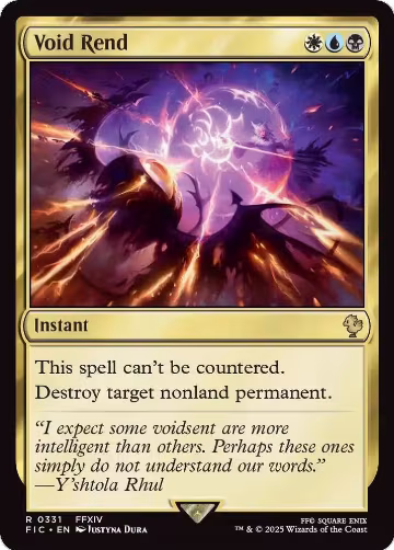 Void Rend (Surge Foil) (331), Commander: FINAL FANTASY — Magic card price