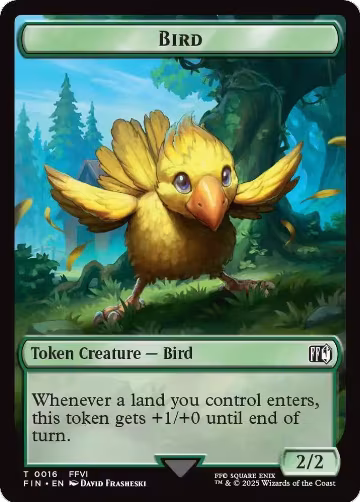 Bird (0016) // Wizard (0014) Double-Sided Token (16 // 14), FINAL FANTASY — Magic card price