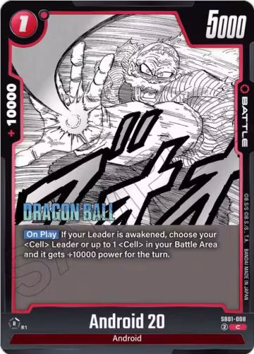 Android 20 (SB01-008), Manga Booster 01 — DB Fusion card price