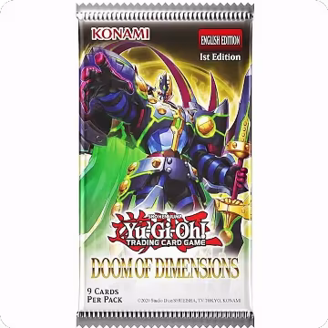 Doom of Dimensions Booster Pack [1st Edition], Doom of Dimensions — Yu-Gi-Oh! sealed product price