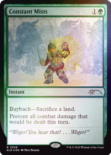 Constant Mists (2026) (Rainbow Foil) (2026), Secret Lair Drop Series — Magic card price