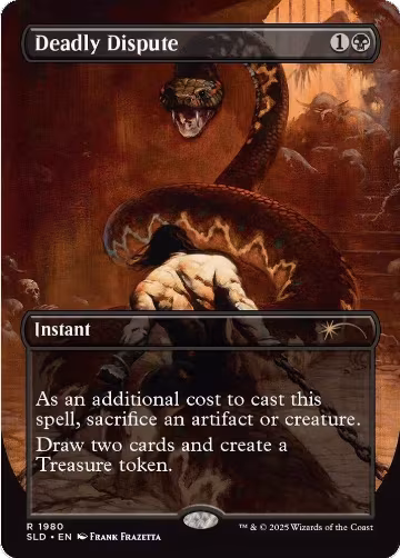 Deadly Dispute (1980) (1980), Secret Lair Drop Series — Magic card price
