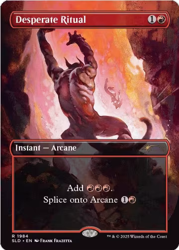 Desperate Ritual (1984) (1984), Secret Lair Drop Series — Magic card price