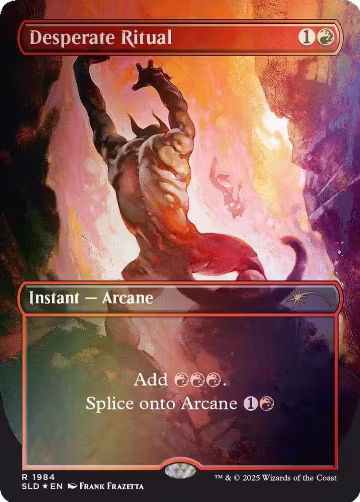Desperate Ritual (1984) (Rainbow Foil) (1984), Secret Lair Drop Series — Magic card price
