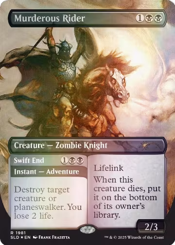 Murderous Rider (1981) (Rainbow Foil) (1981), Secret Lair Drop Series — Magic card price