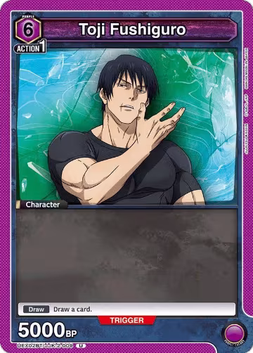 Toji Fushiguro (009) (UEX02BT/JJK-2-009), UEX02BT: Jujutsu Kaisen Vol.2 — Union Arena card price