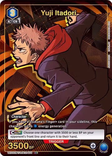 Yuji Itadori (006) (R*) (UEX02BT/JJK-2-006), UEX02BT: Jujutsu Kaisen Vol.2 — Union Arena card price