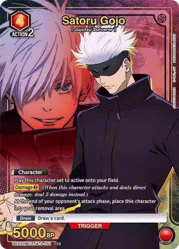Satoru Gojo (051) (U*) (UEX02BT/JJK-3-051), UEX02BT: Jujutsu Kaisen Vol.2 — Union Arena card price
