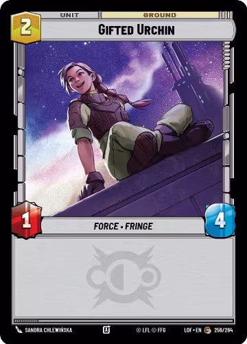 Gifted Urchin (256/264), Legends of the Force — Star Wars card price