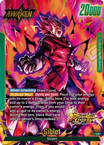 Giblet - FS10-01 (Bonus Pack Alternate Art) (FS10-01), Starter Deck 10: Giblet — DB Fusion card price