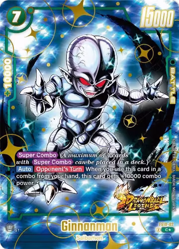 Ginnanaman (Bonus Pack Alternate Art) (FS10-02), Starter Deck 10: Giblet — DB Fusion card price