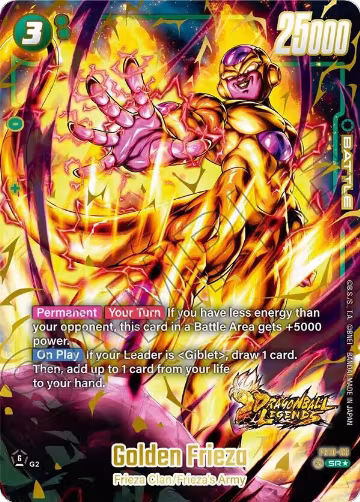 Golden Frieza (Bonus Pack Alternate Art) (FS10-03), Starter Deck 10: Giblet — DB Fusion card price