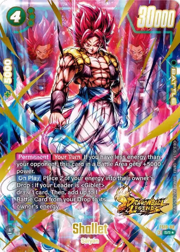 Shallet (Bonus Pack Alternate Art) (FS10-08), Starter Deck 10: Giblet — DB Fusion card price