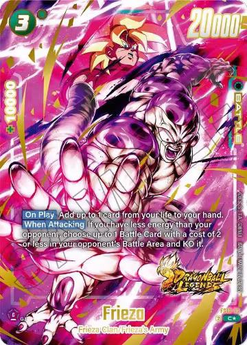 Frieza (Bonus Pack Alternate Art) (FS10-13), Starter Deck 10: Giblet — DB Fusion card price