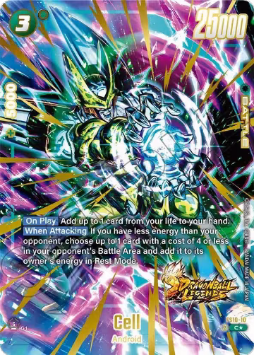 Cell (Bonus Pack Alternate Art) (FS10-10) — card price