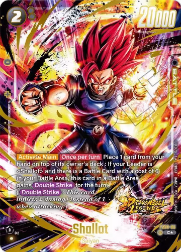 Shallot - FS09-05 (Bonus Pack Alternate Art) (FS09-05), Starter Deck 9: Shallot — DB Fusion card price