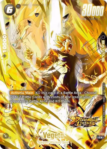 Vegeta (Bonus Pack Alternate Art) (FS09-15) — card price