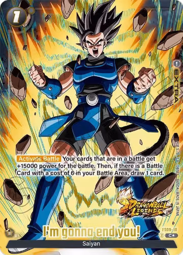 I'm gonna end you! (Bonus Pack Alternate Art) (FS09-18), Starter Deck 9: Shallot — DB Fusion card price