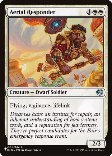 Aerial Responder (KLD) (002/264), The List Reprints — Magic card price
