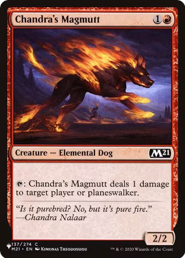 Chandra's Magmutt (137/274), The List Reprints — Magic card price