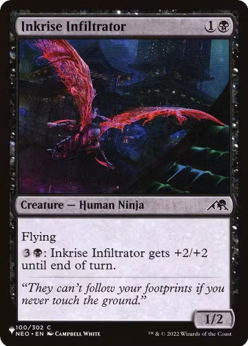 Inkrise Infiltrator (100/302), The List Reprints — Magic card price