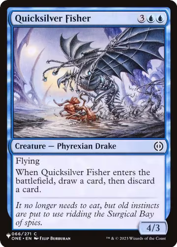 Quicksilver Fisher (066/271), The List Reprints — Magic card price