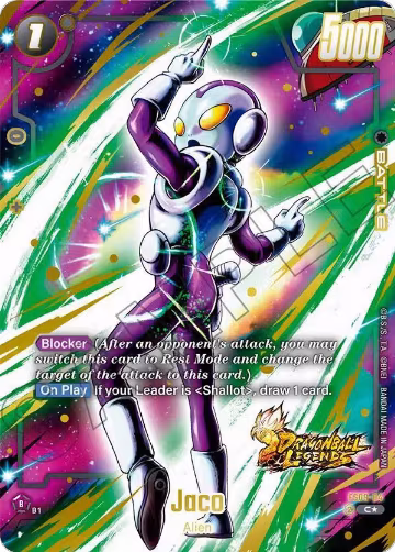 Jaco (Bonus Pack Alternate Art) (FS09-04), Starter Deck 9: Shallot — DB Fusion card price