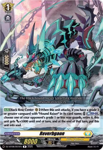 Reverbgaon (DZ-BT08/057EN), DZ-BT08: Knights 0f Rebirth — Vanguard card price