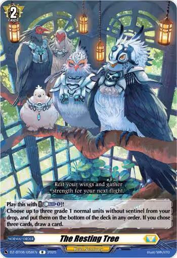 The Resting Tree (DZ-BT08/058EN), DZ-BT08: Knights 0f Rebirth — Vanguard card price