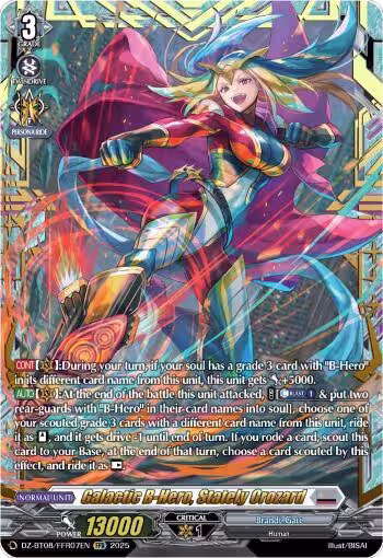 Galactic B-Hero, Stately Crozard (FFR) (DZ-BT08/FFR07EN), DZ-BT08: Knights 0f Rebirth — Vanguard card price